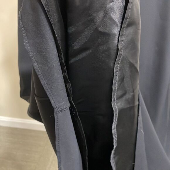 NWOT Arianna by Rachel Kaye black beaded evening gown dress.  Size 8P M medium - Picture 6 of 9